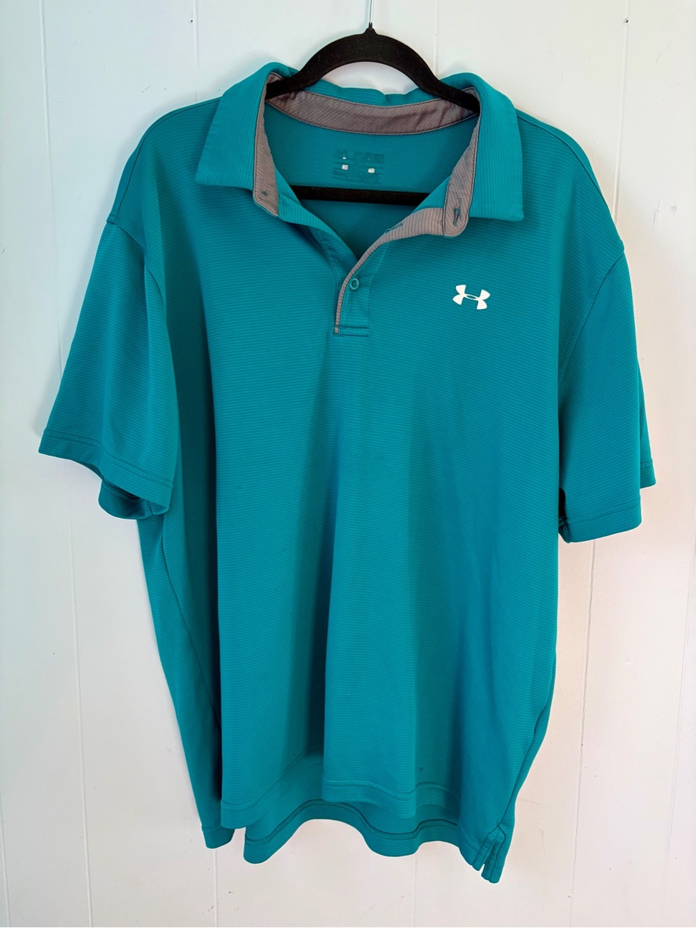 Under Armour Men’s Teal/Aqua Performance Polo L